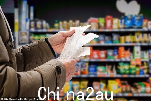 专家警告说,预计明年杂货店的年均成本将增加 643 英镑,即每周增加近 13 英镑。 (File image)