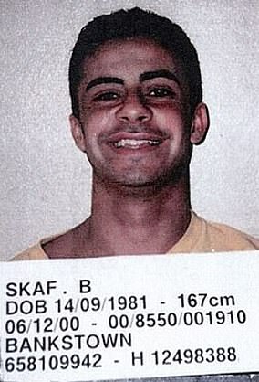Bilal Skaf(上图)将有资格在 2033 年获得假释。他的最低刑期为 28 年,最高刑期为 31
