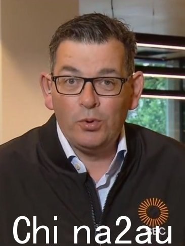 Daniel Andrews 在维多利亚州选举期间进行媒体巡视,当时他被问及有关健康的问题。图片:频道 7