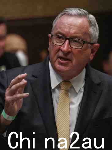 新南威尔士州卫生部长 Brad Hazzard 抨击了西澳州长 Mark McGowan 的 COVID-19 管理。图片：NCA NewsWire / David Swift