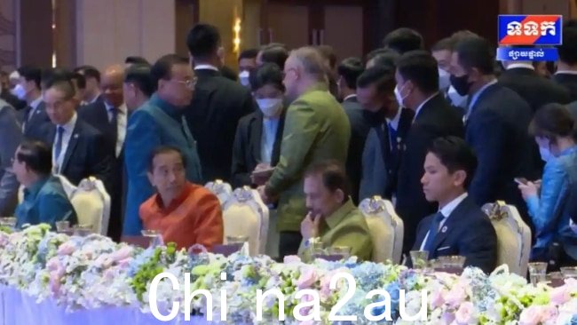 Albanese 先生与中国总理李克强的会面可能暗示他可能会在本周G20。图片:TVK