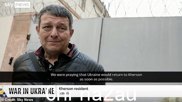 乌克兰人被俄罗斯士兵触电致残的惨叫声在整个监狱中回荡。当瓦莱里走向他遭受酷刑和殴打的牢房时,那些痛苦的哭声一直萦绕在瓦莱里的脑海中。图为:瓦莱里谈及乌克兰人遭受的酷刑在监狱