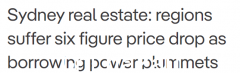 加息七度重创悉尼高端市场！北滩的房价一年内暴跌 30 万美元以上（照片）