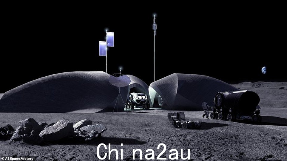 月球之家:当 NASA 在本十年晚些时候将人类送回月球时,其更广阔的愿景将是建立一个月球前哨站,让人们能够长期生存。为了支持这一目标,一家美国公司公布了其 3D 打印地堡的设计(如图)