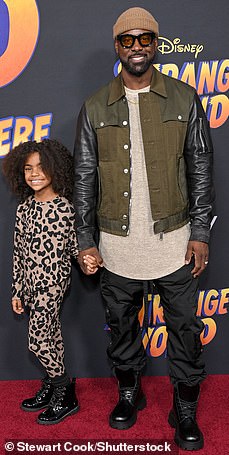爸爸的女儿:Lance Gross 和他可爱的女儿 Berkeley Brynn