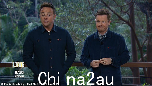 类似:46 岁的 Geordie 电视明星 Ant 和 47 岁的 Dec 肯定有今年他们的主持职责坚持相同的外观