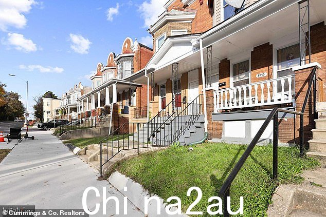 待售:已故说唱传奇人物 Tupac Shakur 少年时期长大的巴尔的摩住宅以 179,000 美元的价格上市