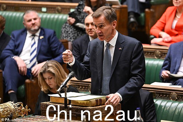 Jeremy Hunt 的秋季声明违背了保守党的核心原则