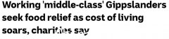 “中产阶级”也需要粮食救济？ ！维州慈善机构呼吁社会捐款：“我们需要一切”（图）