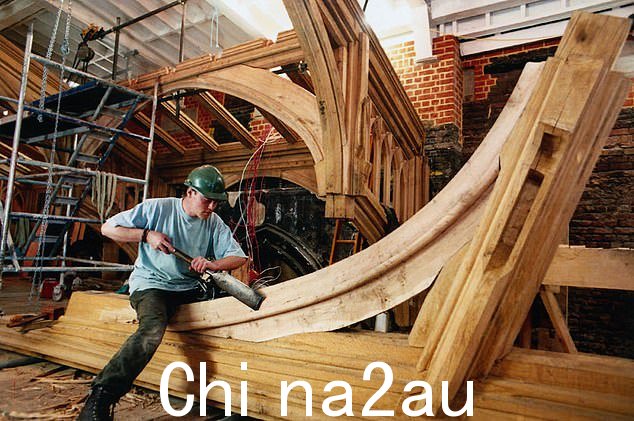 修复城堡的工作于 1997 年 11 月 20 日以低于预算的价格完成,耗资 3600 万英镑,距离大火已经过去五年,恰逢女王和菲利普亲王结婚 50 周年纪念日