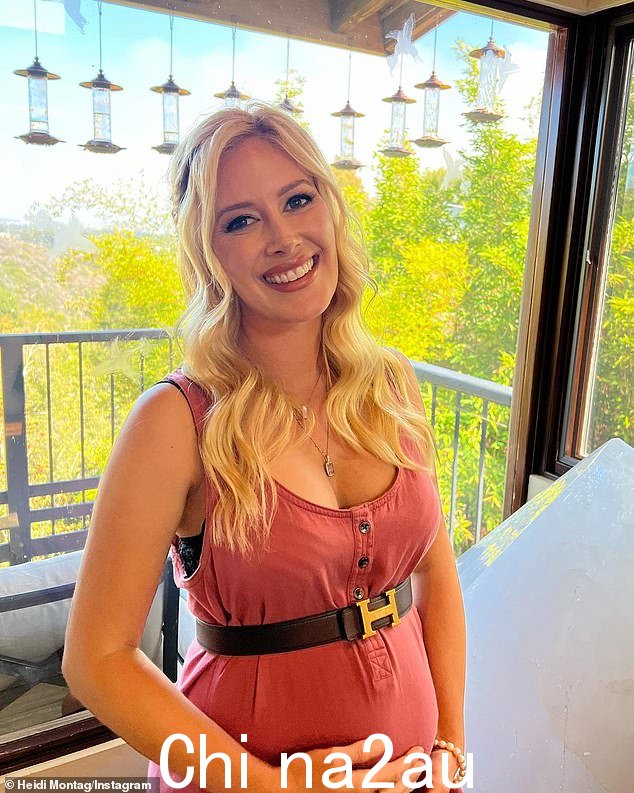 很高兴:Heidi 向我们周刊说她'不能更快乐'孩子是个男孩'因为最终我最大的祈祷是对 Gunner 最好的'