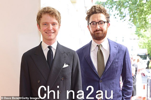 喜剧演员:Ben Ashenden 和 Alexander Owen 饰演 Darrel 和 Lachlan(2021 年从左到右)
