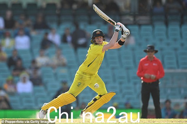 Steve Smith 打出了一个重要的 94 分,然后将球投给了 Adil Rashid 的 Phil Salt