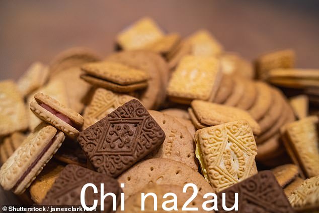 '最容易上瘾的食物'榜首是巧克力,其次是冰淇淋、薯条、披萨、饼干(档案照片)、薯片、蛋糕、黄油爆米花和芝士汉堡