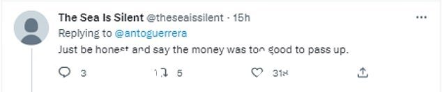 威廉姆斯对他计划在卡塔尔的表演的辩护在网上引发了愤怒的反弹