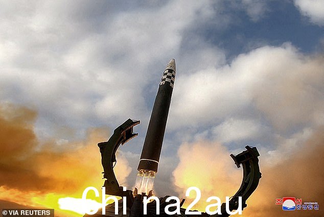 朝鲜周五试射了一枚 Hwasong-17 洲际弹道导弹 (ICBM),国家通讯社朝中社周六报道