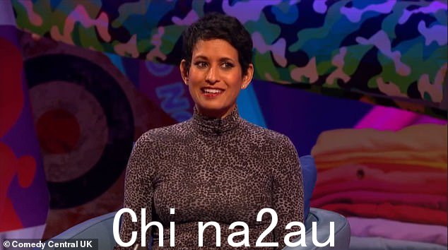 糟糕!Naga Munchetty 透露她在朋友的衬衫上画了'大阴茎和胸部'后被学校开除了