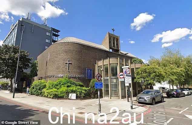 Olga Monpeke is a eucharistic minister at St Gabriel of Our Lady of Sorrows Church in Archway