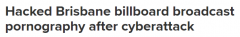 最多3分半钟！澳洲街头广告牌被黑，明目张胆展示色情内容（图）