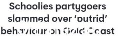 “糟糕！野蛮！”黄金海岸22000人毕业派对化为“大垃圾场”，学生遭抨击（图）
