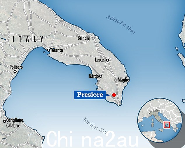 Presicce 位于意大利东南部,位于该国的“脚跟”。距该国迷人的海岸线仅 15 分钟车程
