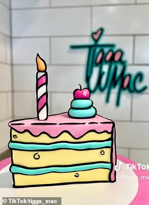 她上传了制作蛋糕的 TikTok 教程,但她的粉丝不相信这不是卡通