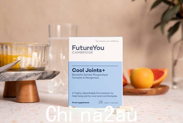 FutureYou Cambridge's Cool Joints+ 包含全系列的 11 种活性乳香酸,它们共同作用产生最佳效果