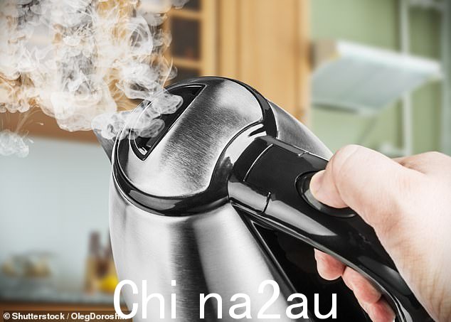 不是每杯茶都往水壶里倒,而是用杯子来测量你需要多少水。只要确保达到特定品牌水壶的最小填充量,否则可能会损坏加热元件