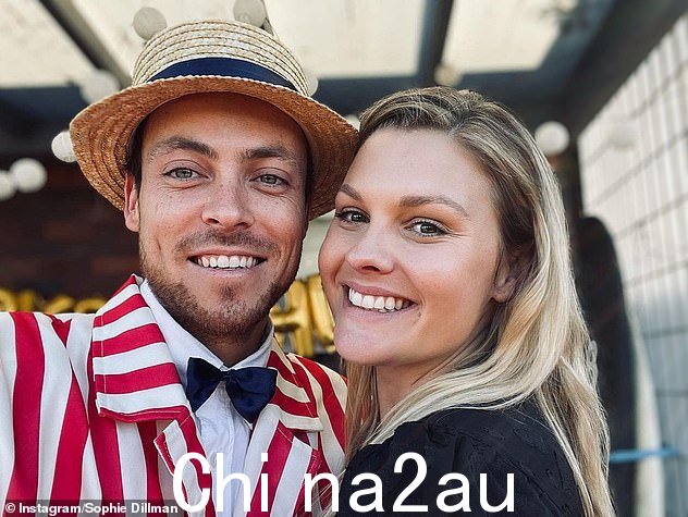 这对情侣在 Home and Away 中扮演 Dean Thompson 和 Ziggy Astoni 的戏内外戏