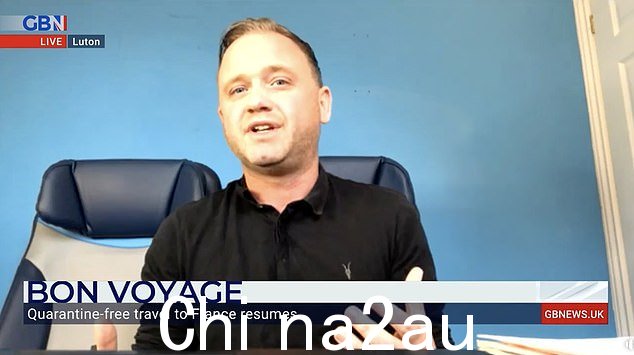 Jones,照片出现在 GB News 上,今天在圣奥尔本斯地方法院被判处 26 周监禁、缓刑两年和五年禁制令