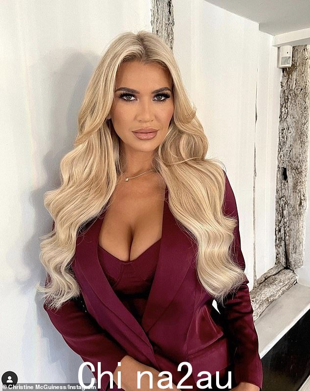 健康:34 岁的克里斯汀·麦吉尼斯 (Christine McGuinness) 也被诊断出患有注意力缺陷多动障碍,就在她透露自己患有自闭症“高危症”几个月后
