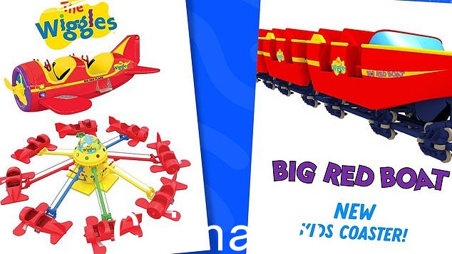 一个新的儿童区将成为 Play School、Bananas in Pyjamas 和 The Wiggles 品牌的所在地