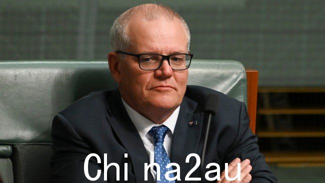 Scott Morrison 对调查组的建议表示欢迎我正在研究这位前总理宣誓就职的秘密公文包。图片：NCA NewsWire / Martin Ollman