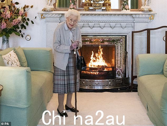 Gyles Brandreth:事实上,女王陛下一直都知道她剩下的时间是有限的。她以你所期望的所有优雅接受了这一点。图为:女王的最后一张照片