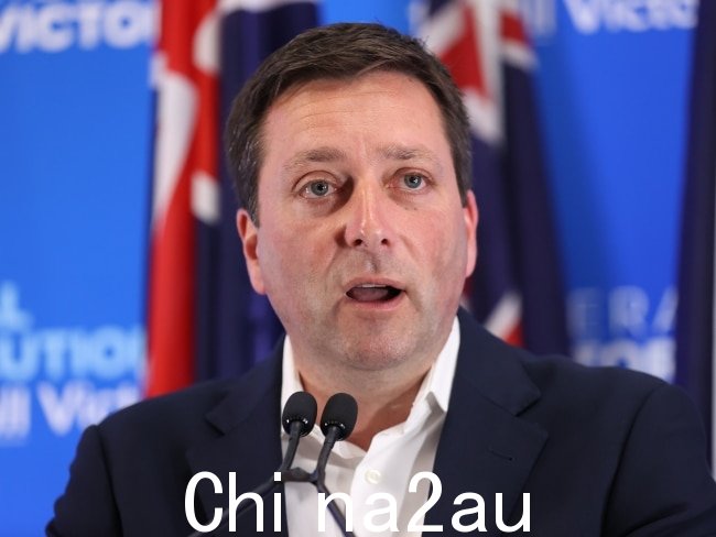 唐卡斯特保龄球俱乐部的维多利亚自由党选举党领袖马修盖伊宣布他已经在选举中败北。图片:NCA/David Caird