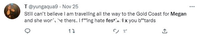 对新闻不满意,粉丝们通过社交媒体表达他们对新闻和 Festival X 组织者的愤怒