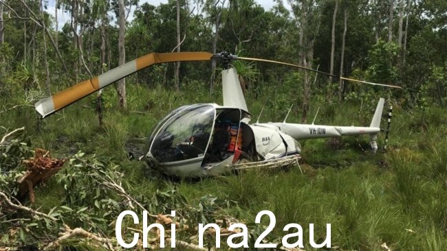 Wilson，34 岁，正在阿纳姆地西部的一个偏远地区收集鳄鱼蛋，这时直升机他2 月 28 日在旅行中坠毁。图片：提供