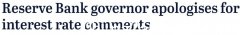 RBA行长公开道歉！他曾暗示2年内不会加息，“没想到通胀升得这么快”(图)