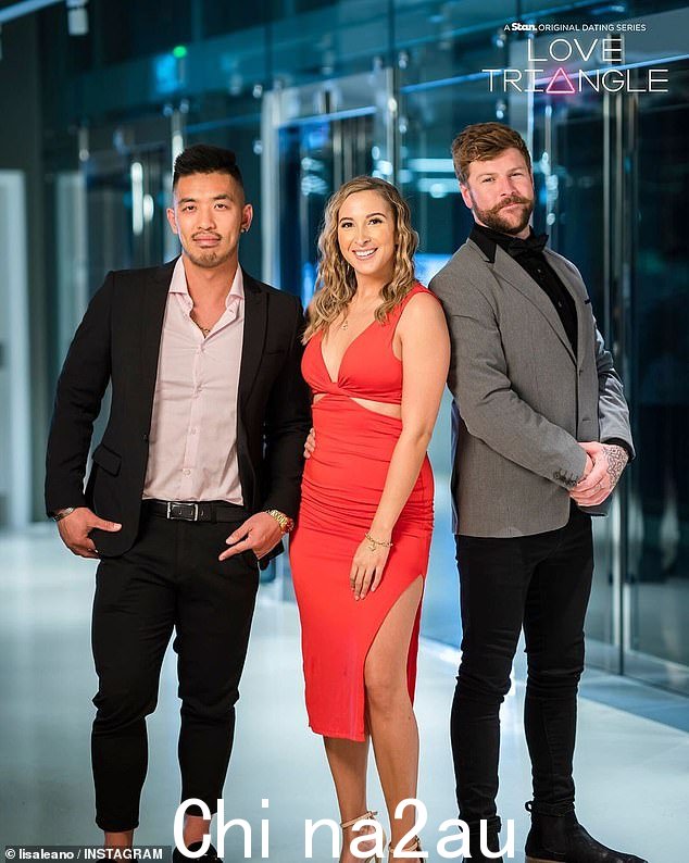 Matthew,与 Lisa Leaño(中)和搭档 Patrick Hong 并肩作战,Lisa 最后选择了她作为她的最后一场比赛