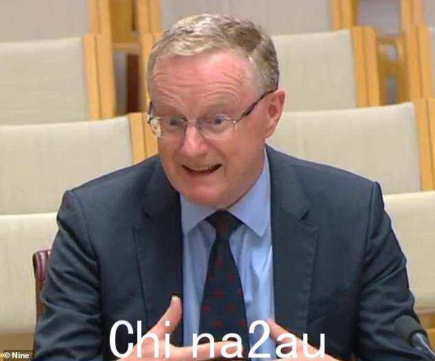 储备银行行长 Philip Lowe 已向申请抵押贷款的借款人道歉,他们预计利率将保持在 0.1 的历史低位percent