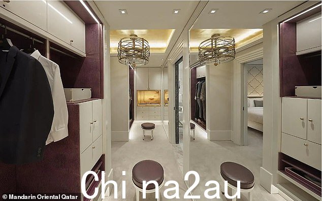 贝克汉姆在卡塔尔豪华的文华东方酒店时有一位私人厨师