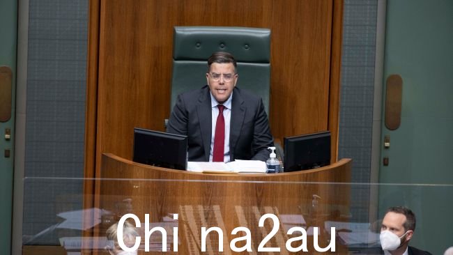 众议院议长 Milton Dick 被迫打断 – 所以反对派业务经理 Paul Fletcher,可以制定程序。图片:NCA NewsWire / Gary Ramage