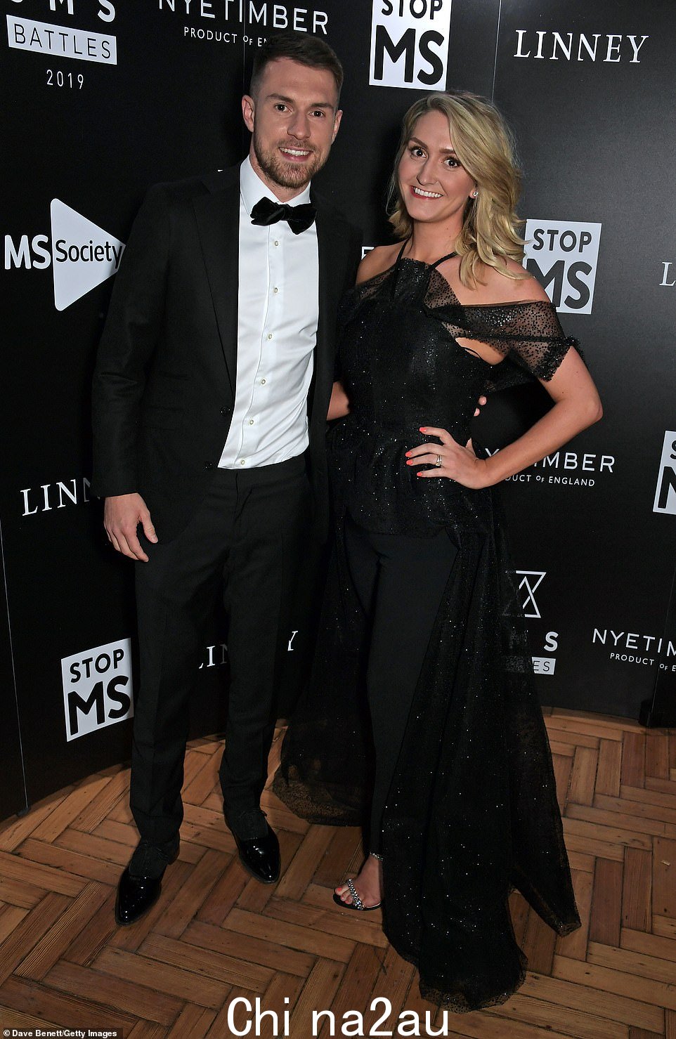 Aaron Ramsey 和他的妻子 Colleen 共有三个儿子,七岁的 Sonny 和一对双胞胎 To mas 和 Teddy,三个