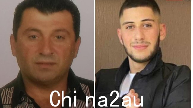 Toufik Hamze,64 岁,和他 18 岁的儿子 Salim,在去年 10 月,西悉尼郊区吉尔福德。图片 Facebook。
