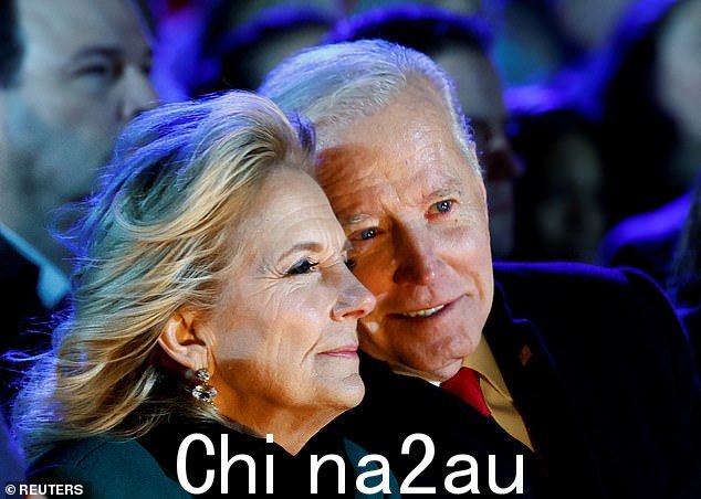 前sident 和第一夫人:美国总统乔拜登和第一夫人吉尔拜登出席了周三在华盛顿特区椭圆形总统公园举行的仪式