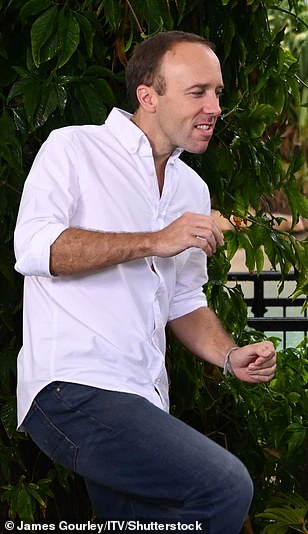 He's got the moves: He's got the moves: He showed his moves on the dancefloor