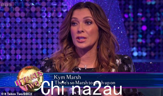 正在好转:46 岁的 Strictly Kym Marsh 透露,上周她在感染 COVID 后被迫在家观看节目