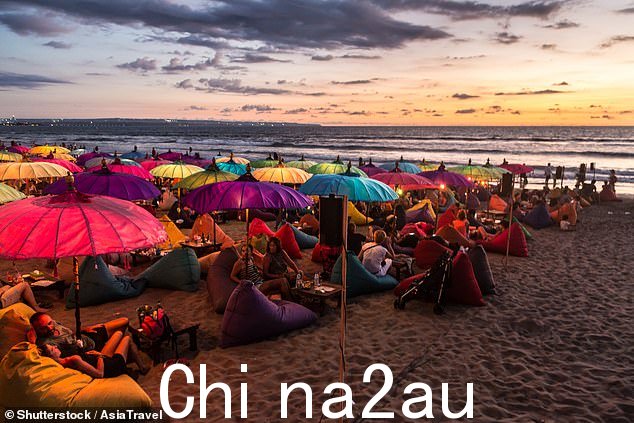 印度尼西亚最新地震的震动在旅游热点巴厘岛(如图)有震感