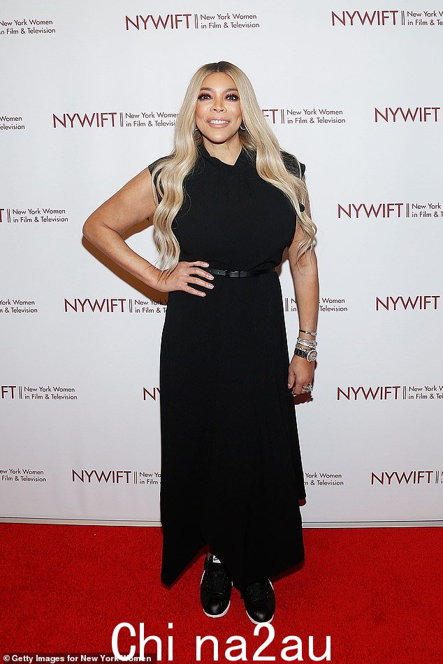 电视名人 Wendy Williams 出席 2019 年 12 月 10 日在纽约市中心希尔顿酒店举行的 2019 NYWIFT 缪斯奖