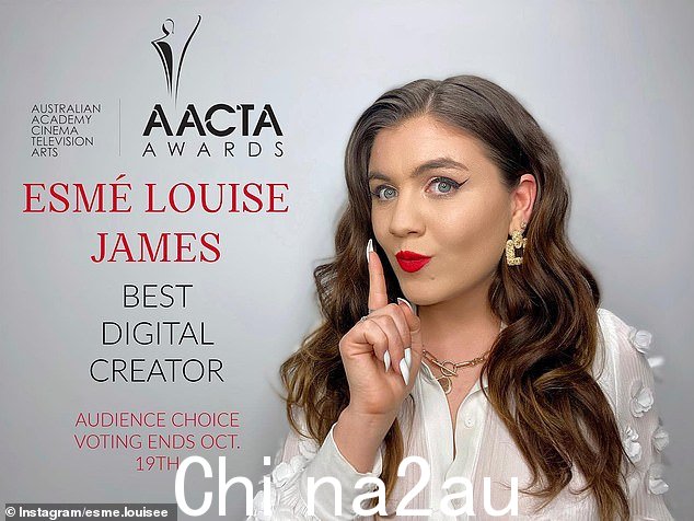 与她的妈妈一起,她还展示了 SexTistics,这是一部关于性和统计的迷你纪录片系列。她将在周三的颁奖典礼上角逐“最佳数字创作者奖”